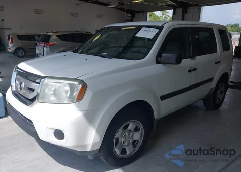 2009 Honda Pilot Lx from USA, damaged, VIN 5FNYF38249B021263